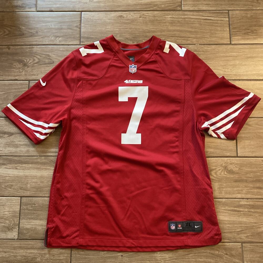 Nike NFL Colin Kaepernick #7 On Field Jersey San Francisco 49ers Men’s XL
